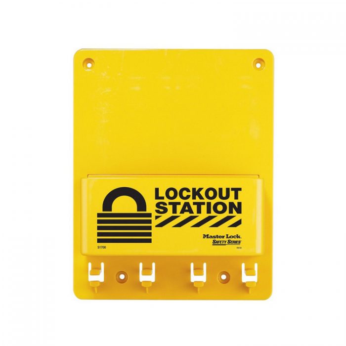 LOTO stasjon Compact uten innhold : Masterlock 10S1700 : Bsafe Systems AS