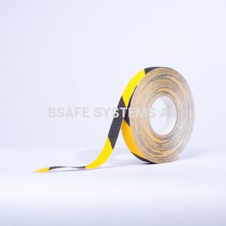 Merking : antiskli tape TA7011 gul sort : Bsafe Systems AS
