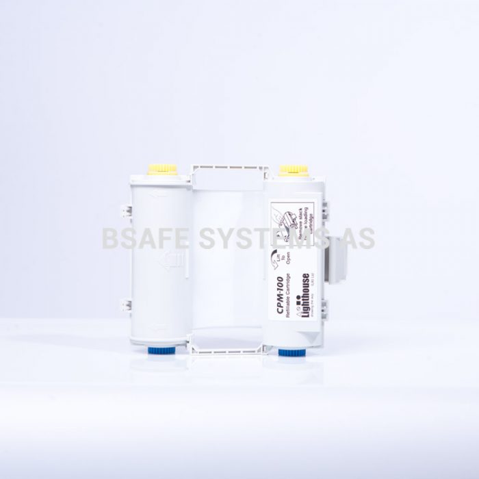 Fargebånd hvit polyester med holder CPM-100 : CPMR41-RC : Bsafe Systems AS