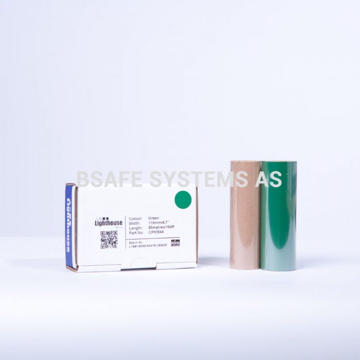 Fargebånd grønn refill CPM-100 : CPMR44 : Bsafe Systems AS
