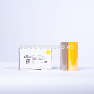 Fargebånd gul refill CPM-100 : CPMR45 : Bsafe Systems AS