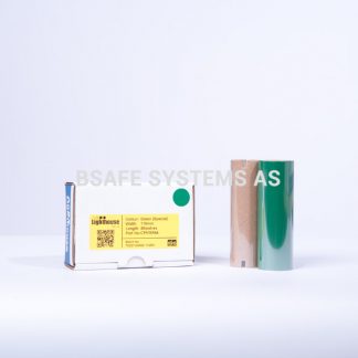 Fargebånd refill CPM-100 polyester grønn : Bsafe Systems AS