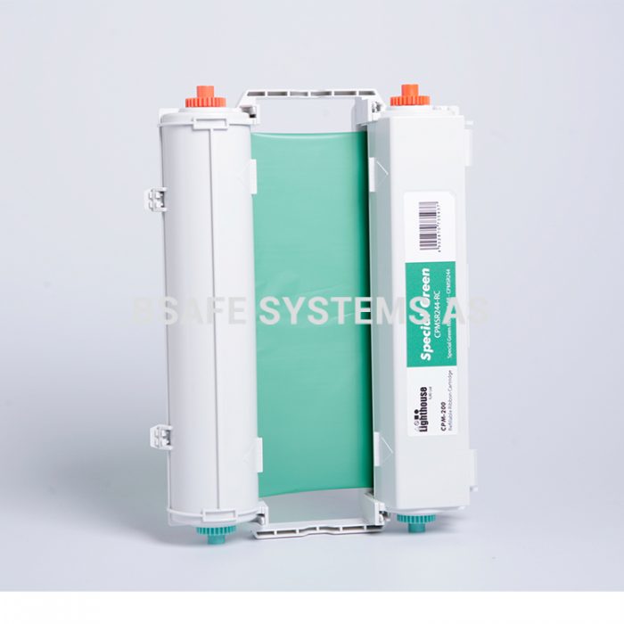 Fargebånd grønn CPM-200 : Bsafe Systems AS