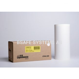 Polyesterfolie CPM-200 Hvit CPMSP201 : Bsafe Systems AS