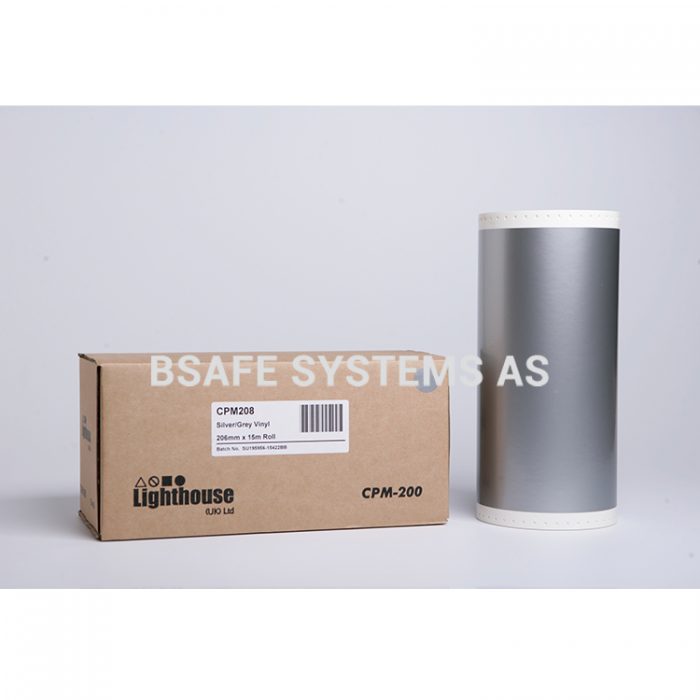 Vinylfolie CPM-200 grå : Bsafe Systems AS