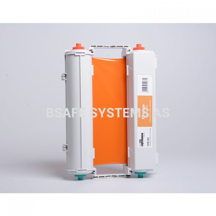 Fargebånd CPM-200 standard Oransje : Bsafe Systems AS